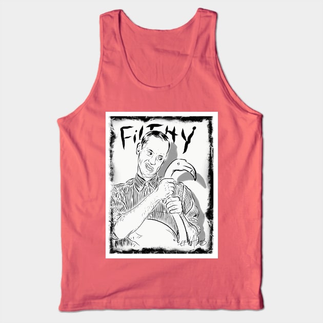 John Waters Tank Top by Eve Atoms Apple